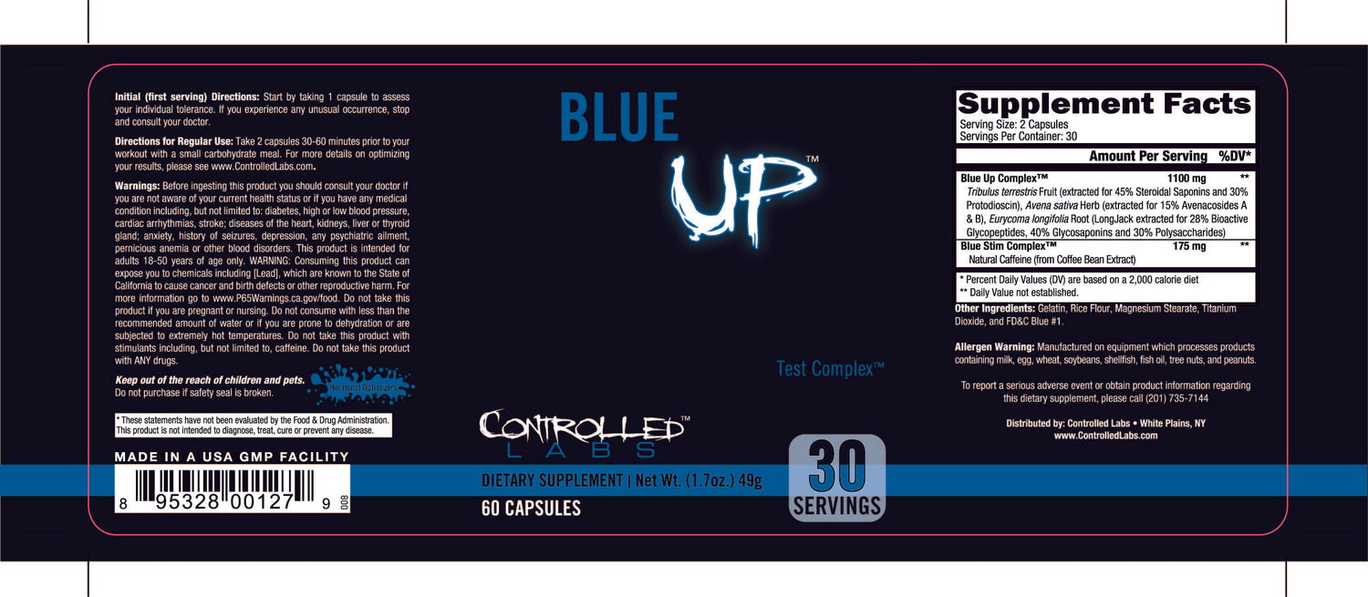 blueup 30 label
