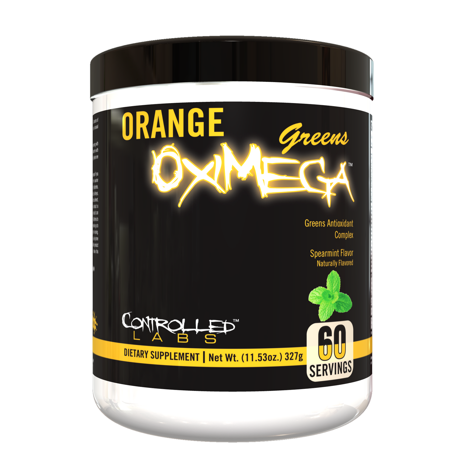 orange oximega greens 60 rendering