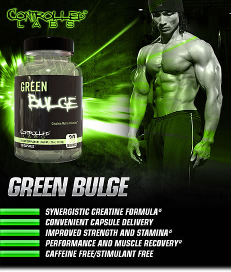 Green Bulge Advanced Creatine Matrix Capsules