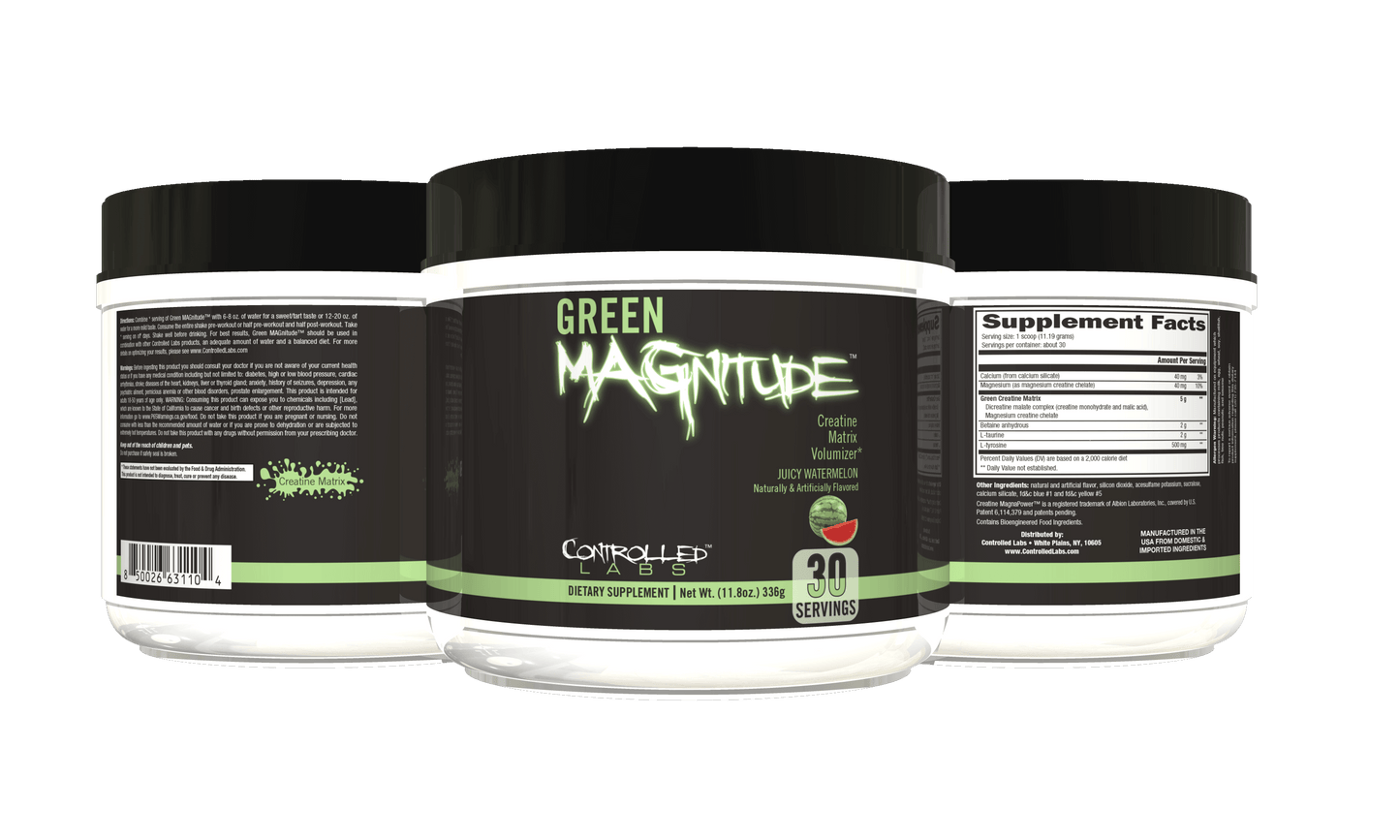 Green MAGnitude Advanced Creatine Matrix Powder