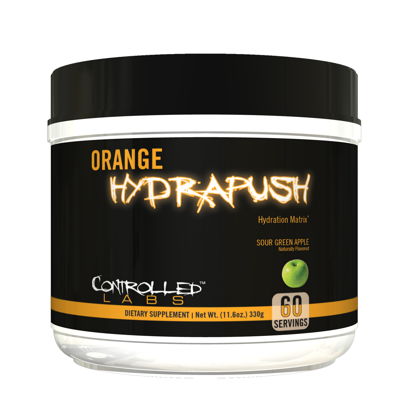 Orange HydraPush Electrolyte Powder